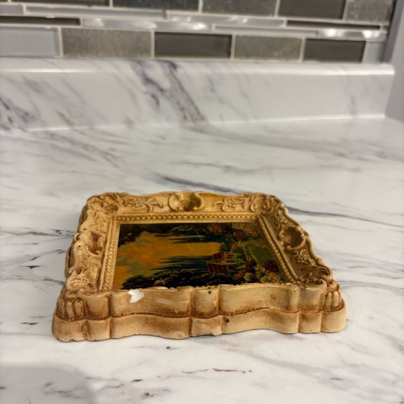 Vintage Chalkware framed lithograph prints - - Picture 10 of 15